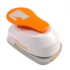 Dziurkacz ozdobny Fiskars 1,9cm Kot